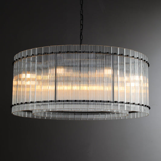 Jack Round Glass Chandelier 37”