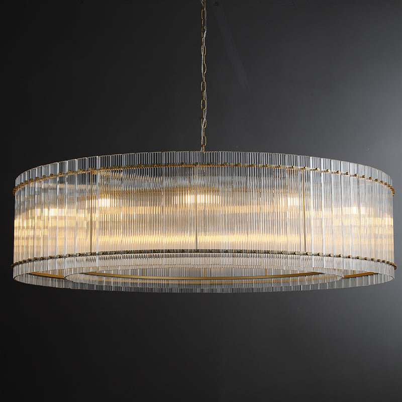 Jack Round Glass Chandelier 60”
