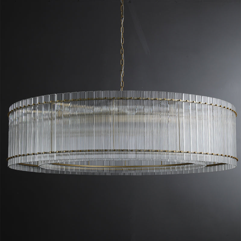 Jack Round Glass Chandelier 60”