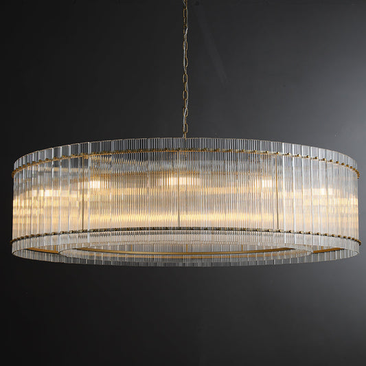 Jack Round Glass Chandelier 60”