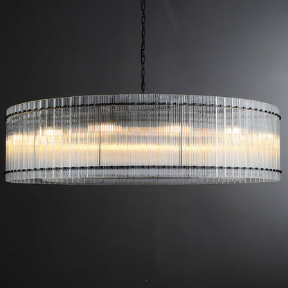 Jack Round Glass Chandelier 60”